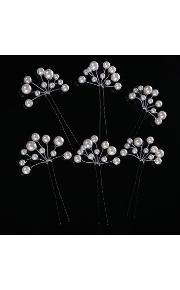 Hairpins/Headpiece Lovely (Set of 6)