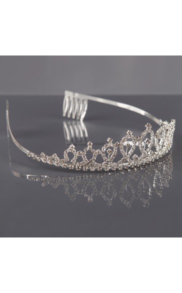 Headpiece/Crowns & Tiaras Elegant Ladies With Rhinestone (Sold in single piece)