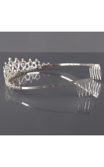 Headpiece/Crowns & Tiaras Elegant Ladies With Rhinestone (Sold in single piece)