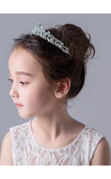 Alloy With Rhinestones Tiaras