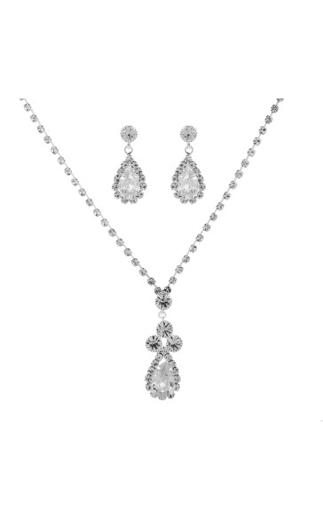 Ladies' Elegant Alloy With Irregular Rhinestone Jewelry Sets