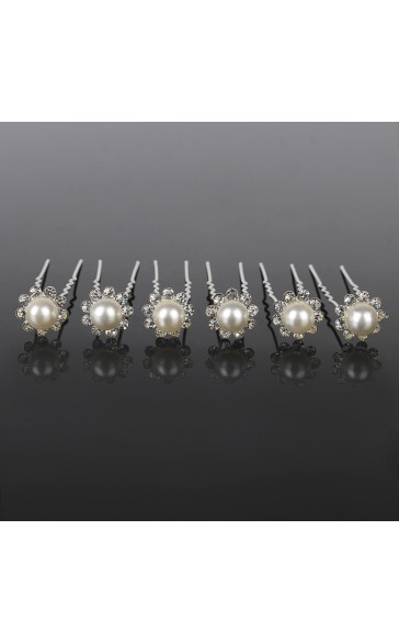 Hairpins/Headpiece Fashion (Set of 6)