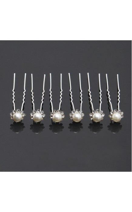 Hairpins/Headpiece Fashion (Set of 6)