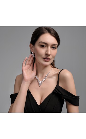 Ladies' Alloy With Irregular Pearl/Rhinestone Jewelry Sets