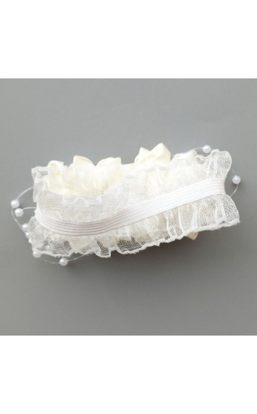 Free-Form Satin Wrist Corsage (Sold in a single piece) -