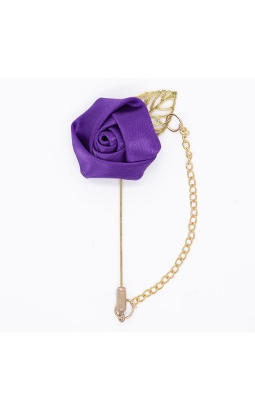 Classic Free-Form Satin Boutonniere (Sold in a single piece) -