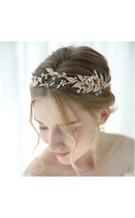 Headpiece/Headbands Classic With Rhinestone (Sold in single piece)