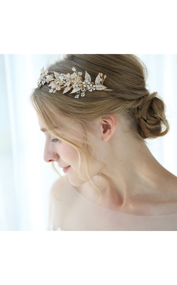 Headpiece/Headbands Classic With Rhinestone (Sold in single piece)