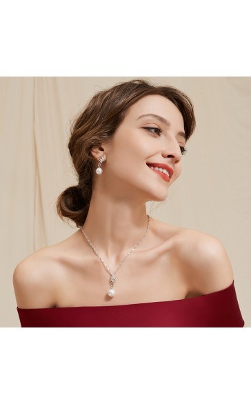 Ladies' Elegant Alloy With Irregular Rhinestone Jewelry Sets