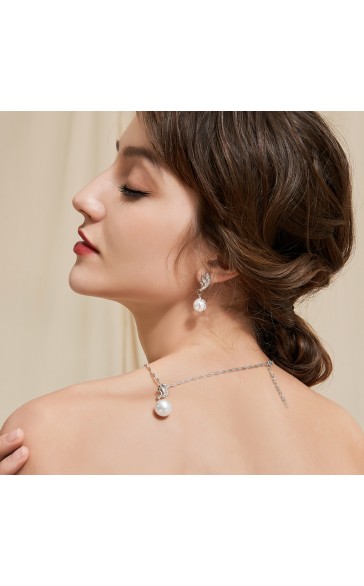 Ladies' Elegant Alloy With Irregular Rhinestone Jewelry Sets