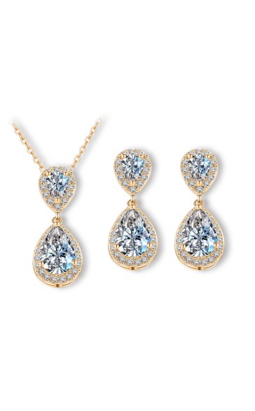 Ladies' Unique Alloy With Irregular Cubic Zirconia Jewelry Sets