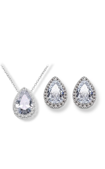 Ladies' Unique Alloy With Irregular Cubic Zirconia Jewelry Sets