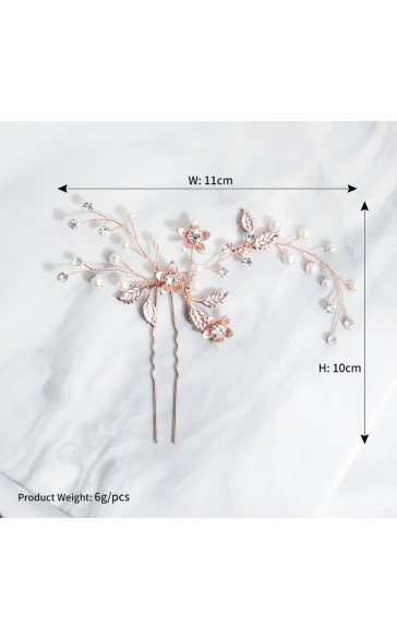 Hairpins/Headpiece (Sold in single piece)