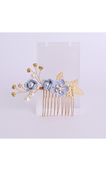 Combs & Barrettes/Headpiece Charming With Venetian Pearl (Set of 4)