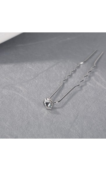 Hairpins/Headpiece Gorgeous With Crystal (Set of 6)