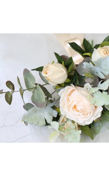 Classic Free-Form Silk Flower Bridesmaid Bouquets (Sold in a single piece) - Bridesmaid Bouquets