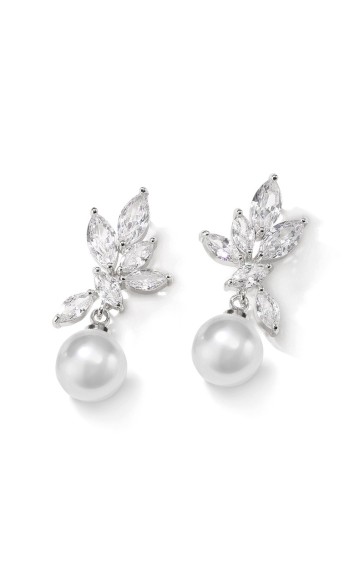 Elegant Alloy With Irregular Cubic Zirconia Earrings