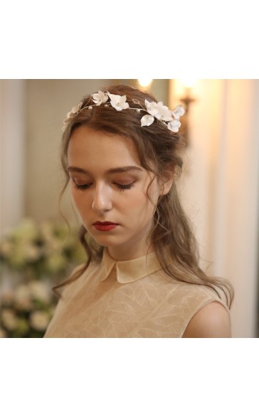 Headpiece/Headbands Beautiful With Rhinestone/Venetian Pearl