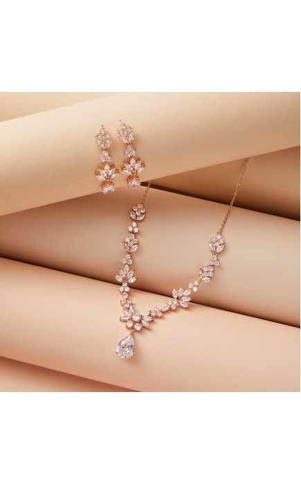 Ladies' Beautiful Alloy With Irregular Rhinestone Jewelry Sets