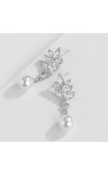 Ladies' Beautiful Alloy Earrings