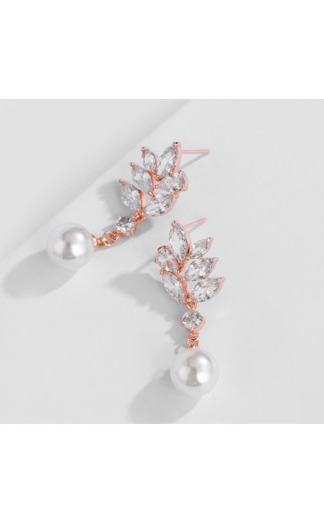 Ladies' Beautiful Alloy Earrings