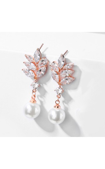 Ladies' Beautiful Alloy Earrings