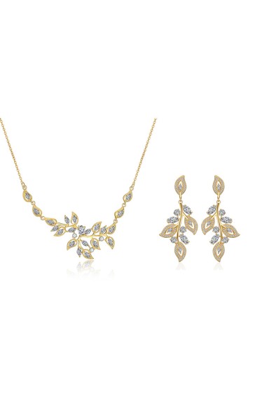 Ladies' Beautiful Alloy Jewelry Sets