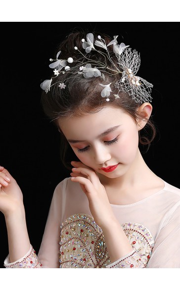 Flower Girl Alloy Headbands/Hairpins