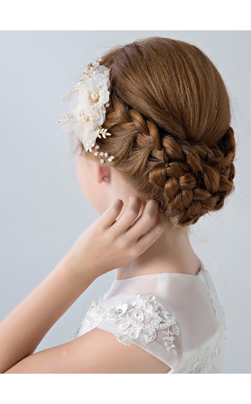 Flower Girl Alloy Headbands/Hairpins