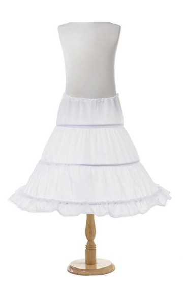 Flower Girl Polyester Full Gown Slip