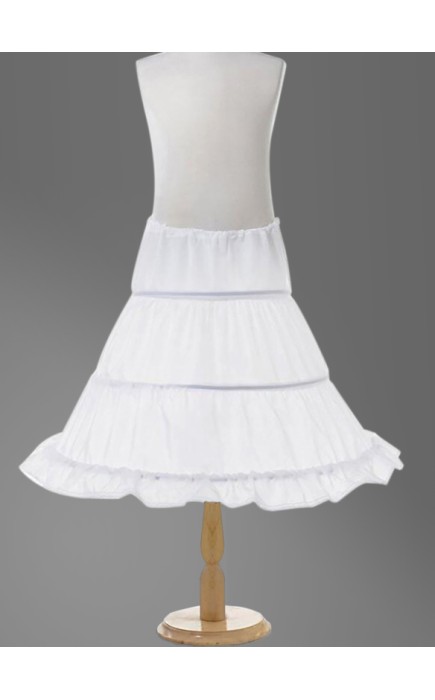 Flower Girl Polyester Full Gown Slip