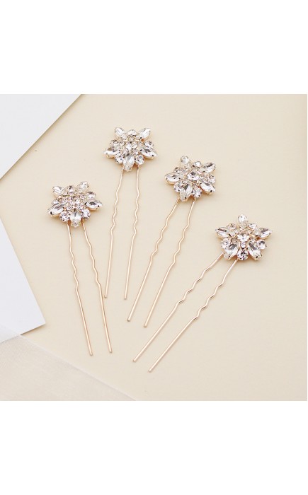 Hairpins/Headpiece Fashion/Vintage (Set of 4 pieces)