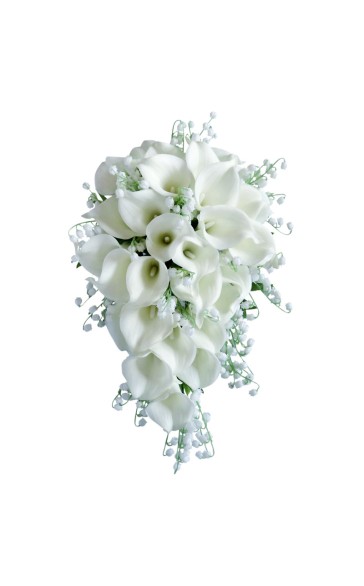 Pretty/Fancy/Fascinating/Graceful Cascade Foam Bridal Bouquets -