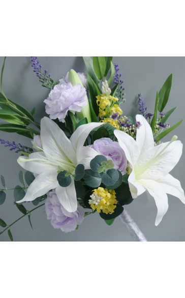 Elegant/Fascinating/Blooming Free-Form Silk Flower Bridal Bouquets - Bridal Bouquets