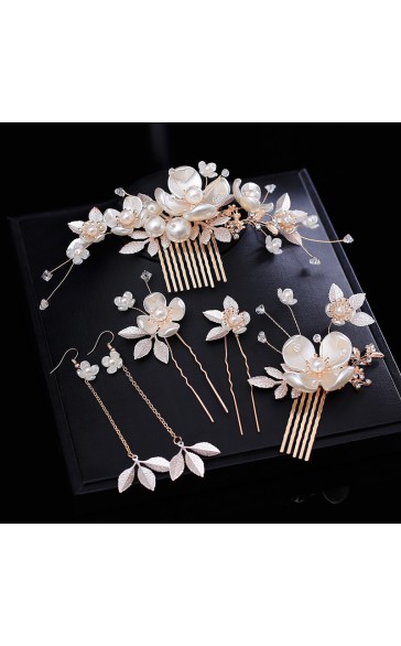 Hairpins/Combs & Barrettes/Headpiece Exquisite (Set of 6)