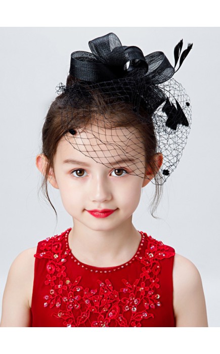 Flower Girl Nylon/Polyester/Feather Tiaras