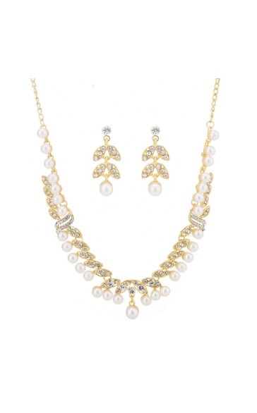 Ladies'/Couples' Elegant/Beautiful/Fashionable/Classic/Simple Alloy With Irregular Pearl Jewelry Sets