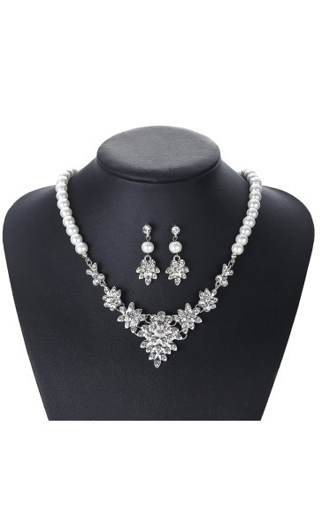 Ladies'/Couples' Elegant/Beautiful/Fashionable/Classic/Simple Alloy With Irregular Pearl Jewelry Sets