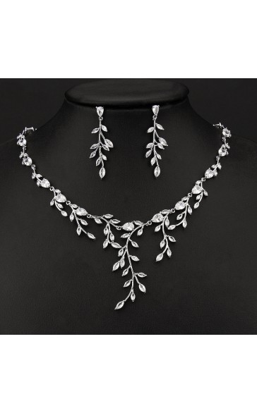 Ladies'/Couples' Elegant/Beautiful/Fashionable/Classic/Simple Alloy Rhinestone Jewelry Sets