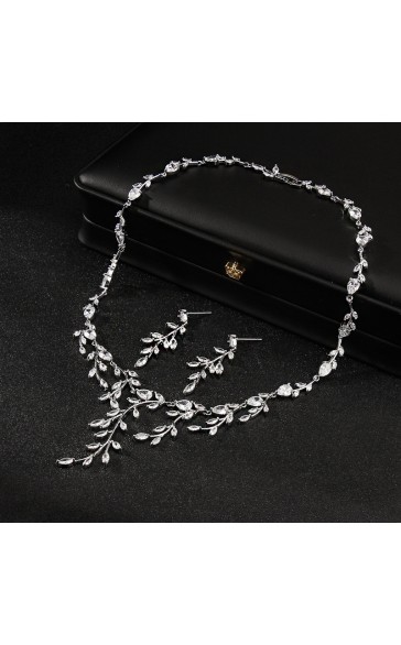 Ladies'/Couples' Elegant/Beautiful/Fashionable/Classic/Simple Alloy Rhinestone Jewelry Sets