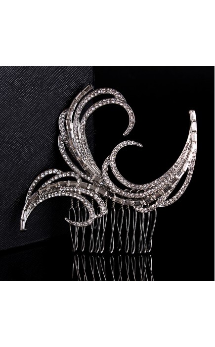 Combs & Barrettes/Headpiece Exquisite (Sold in single piece)