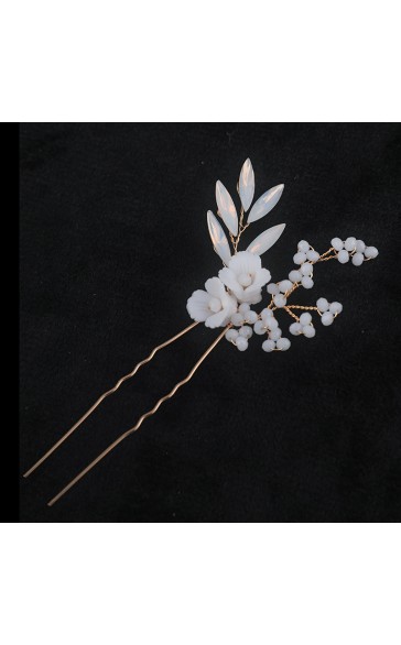 Hairpins/Headpiece Exquisite With Rhinestone/Crystal (Set of 3 pieces)