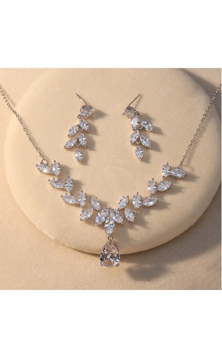 Elegant/Beautiful/Classic/Pretty Alloy With Drop Rhinestone Jewelry Sets