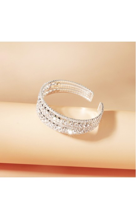 Beautiful/Fashionable/Attractive Alloy With Round Rhinestone Bracelets/Fashion jewelry