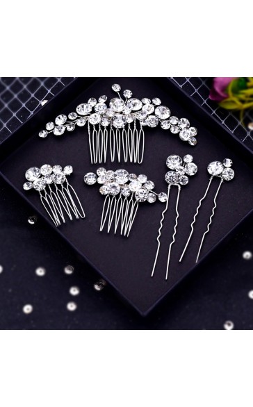 Hairpins/Combs & Barrettes/Headpiece Unique/Stylish/Nice/Pretty (Set of 5 pieces)