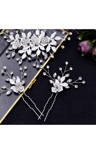 Hairpins/Headpiece Unique/Stylish/Nice/Pretty (Set of 3 pieces)