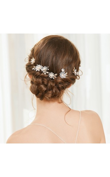 Hairpins/Headpiece Unique/Stylish/Nice/Pretty/Romantic (Set of 5 pieces)