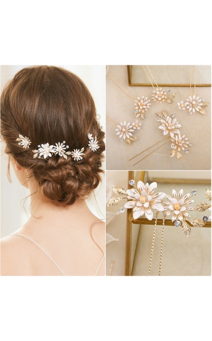 Hairpins/Headpiece Unique/Stylish/Nice/Pretty/Romantic (Set of 5 pieces)