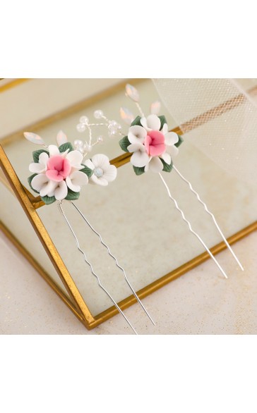 Hairpins/Headpiece Unique/Stylish/Nice/Pretty/Romantic (Set of 2 pieces)