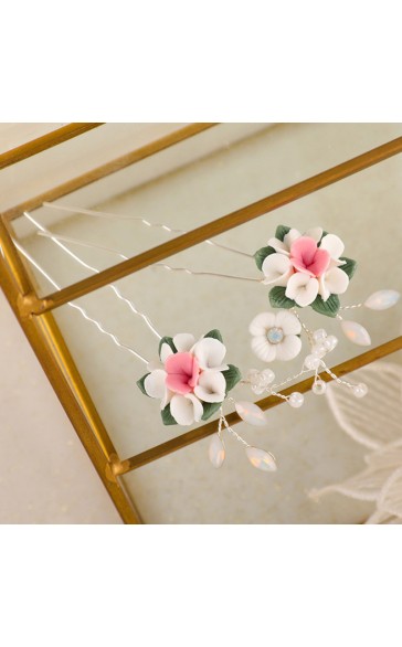 Hairpins/Headpiece Unique/Stylish/Nice/Pretty/Romantic (Set of 2 pieces)